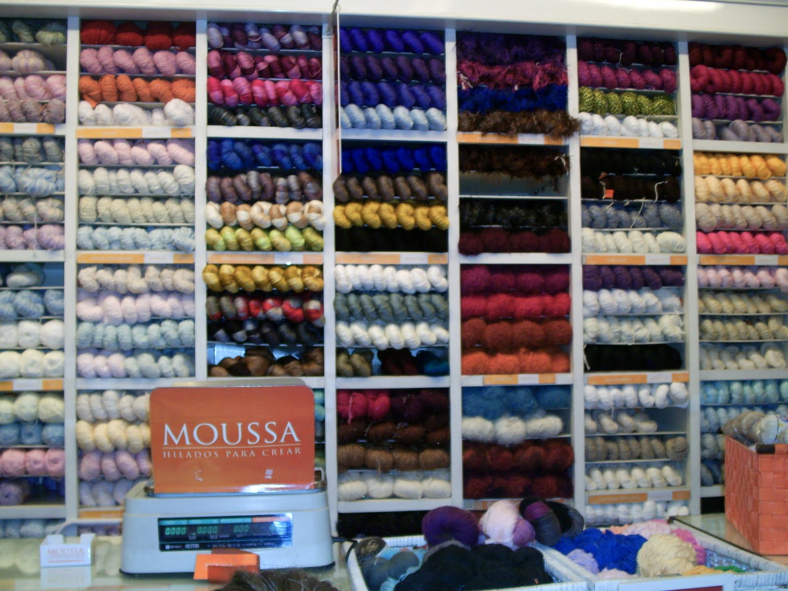 El rincón de Maruza Fotos tiendas lanas Buenos Aires