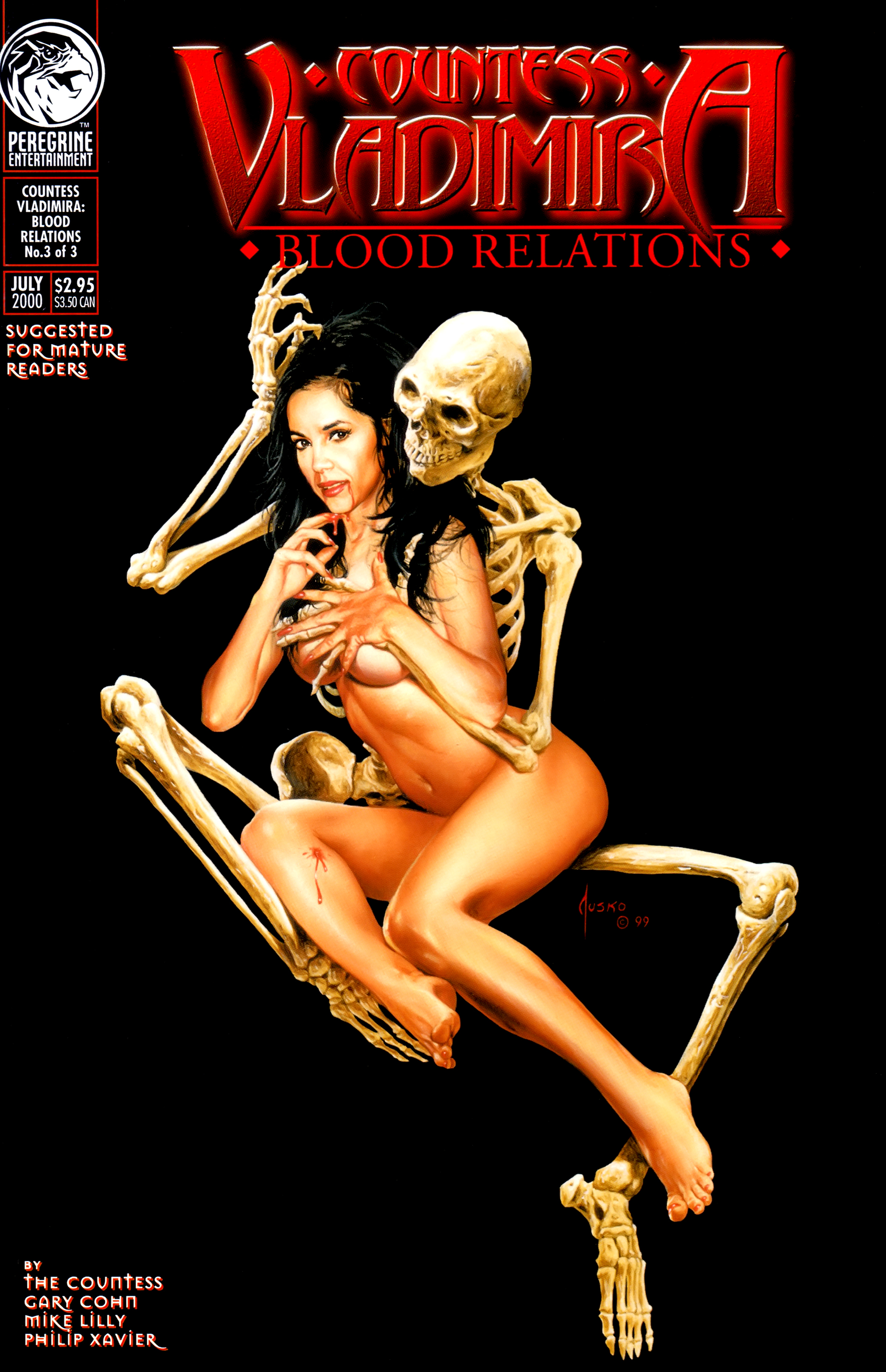 Read online Countess Vladimira:  Blood Relations comic -  Issue #3 - 1