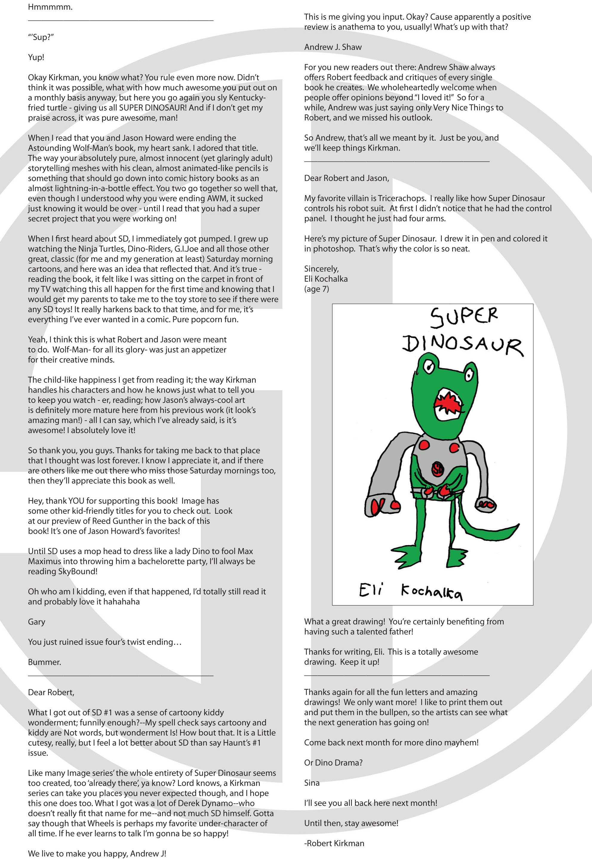 Read online Super Dinosaur (2011) comic -  Issue #2 - 23
