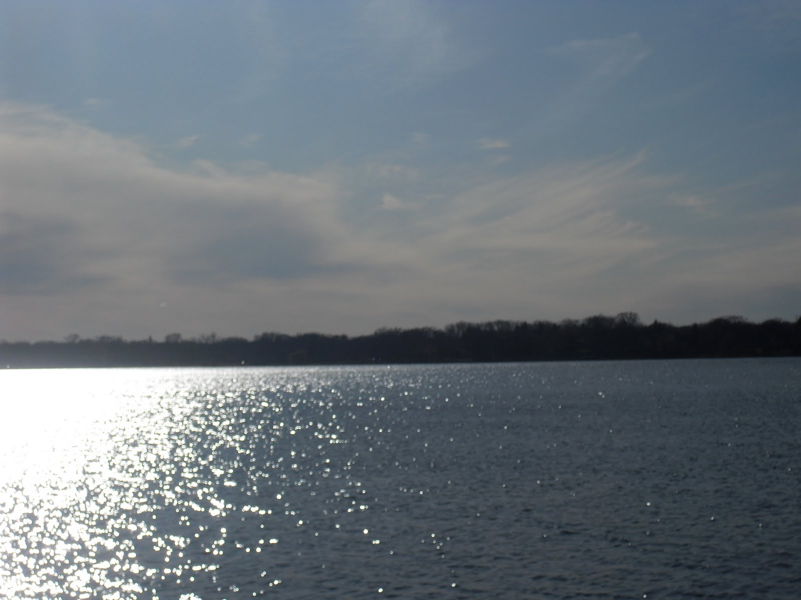 Minnesota Mist Lake Calhoun in November