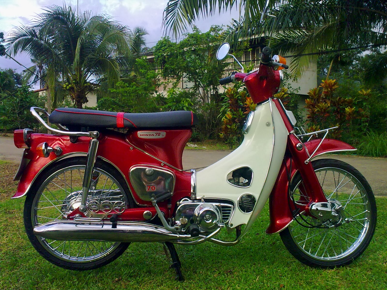 teeraphun Honda C70 ถังแยก