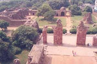 Hindu Temple Ruins Qutab Minar