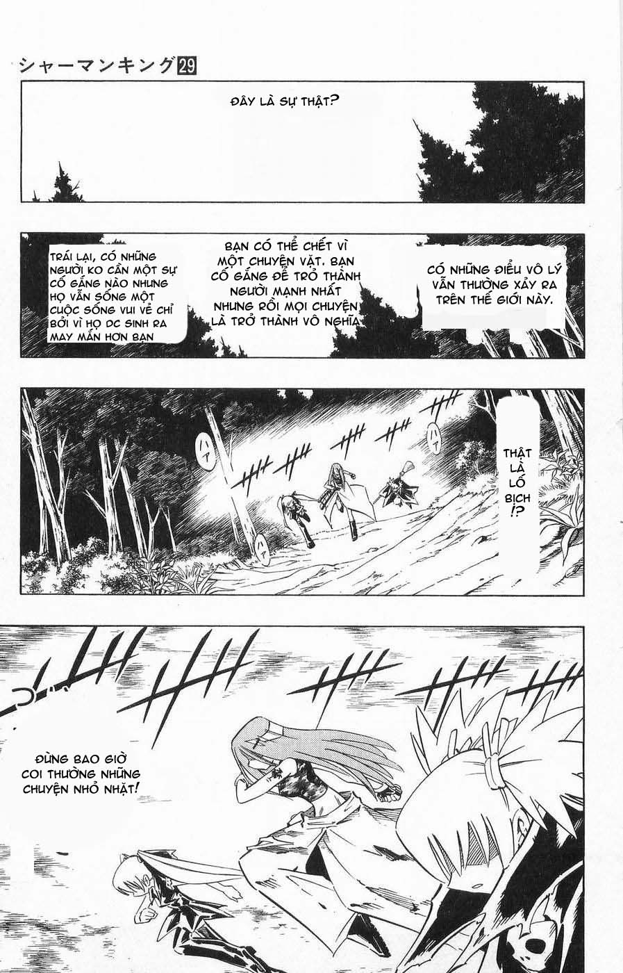 Shaman King [Vua pháp thuật] chap 249 trang 5