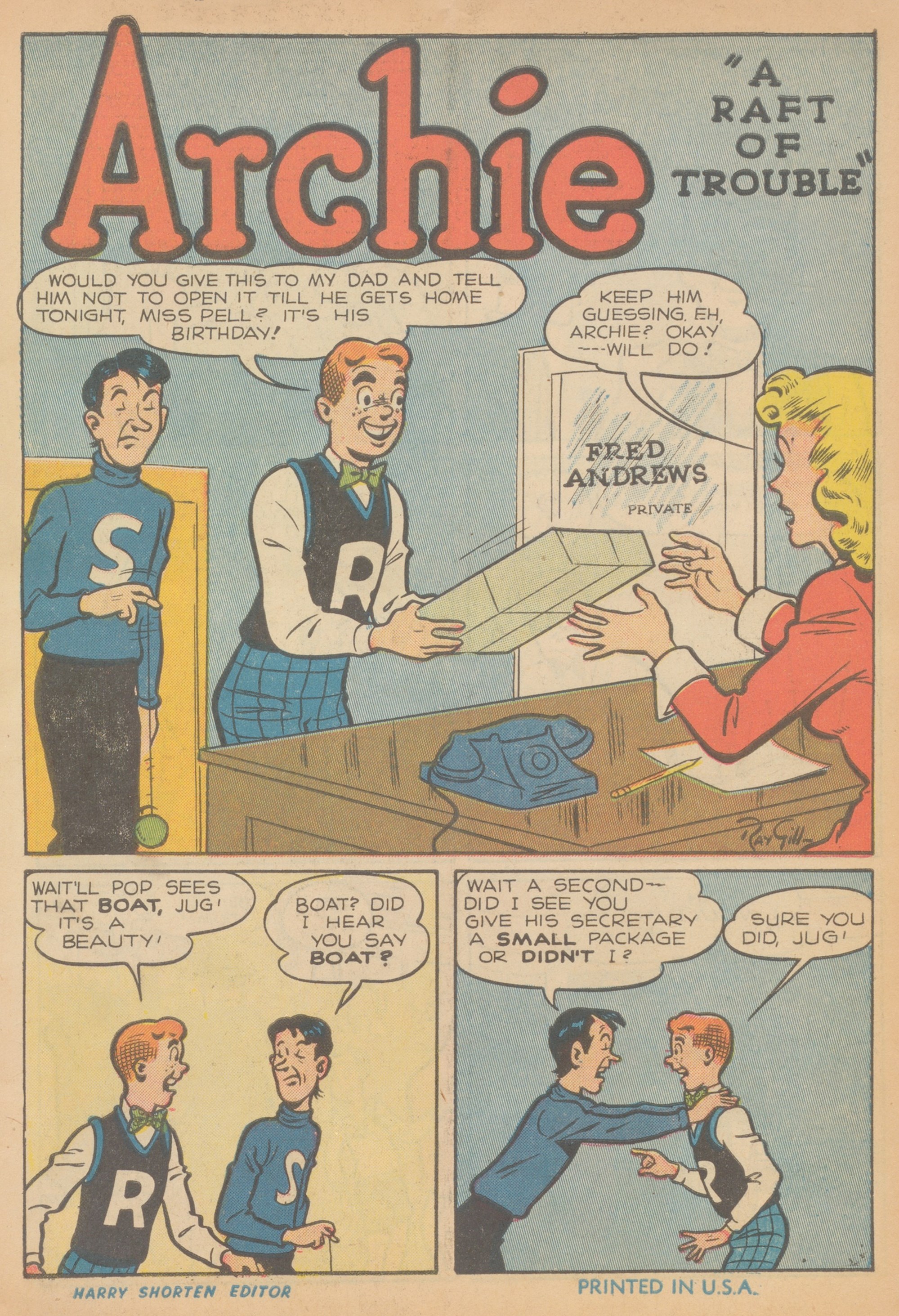Read online Pep Comics comic -  Issue #70 - 3