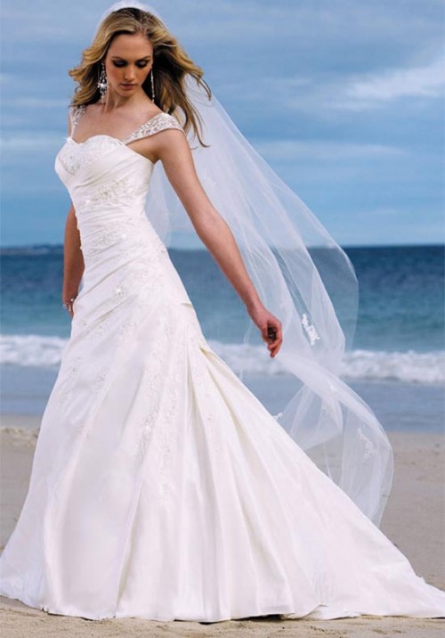 Beach bridal wedding gowns 