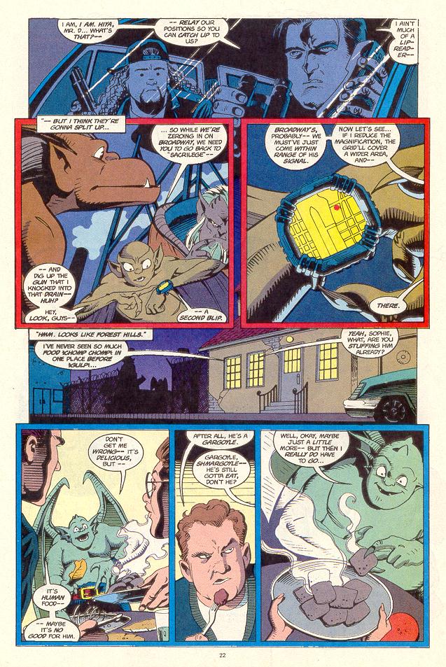 Read online Gargoyles (1995) comic -  Issue #3 - Rude Awekening - 16