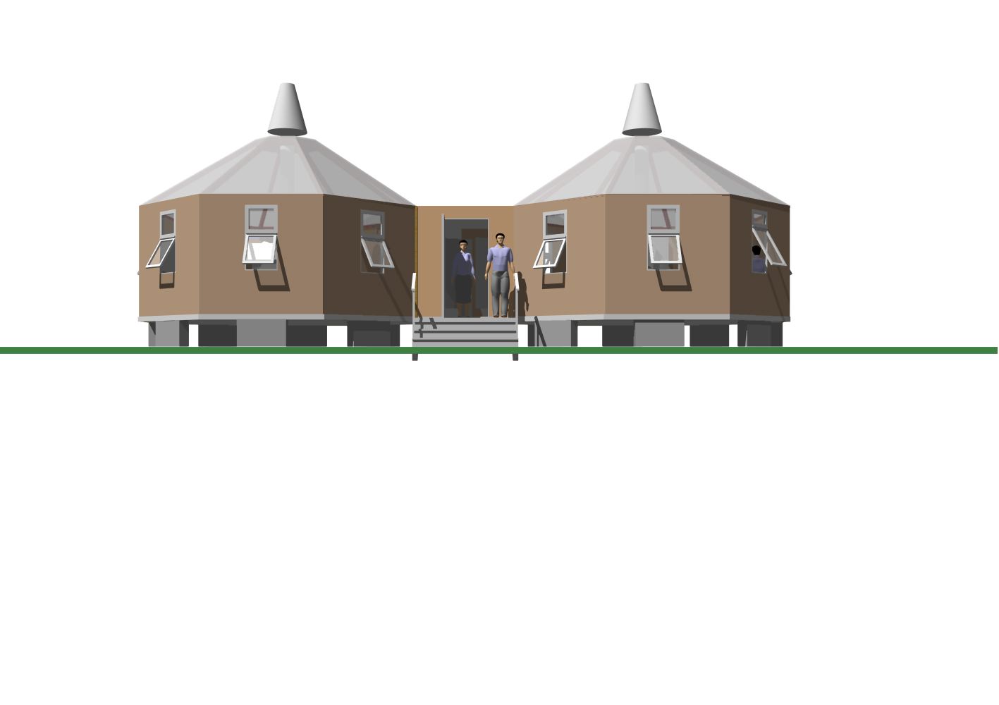 NOVA DESIGN HOUSE 災害地での仮設住宅システムの提案