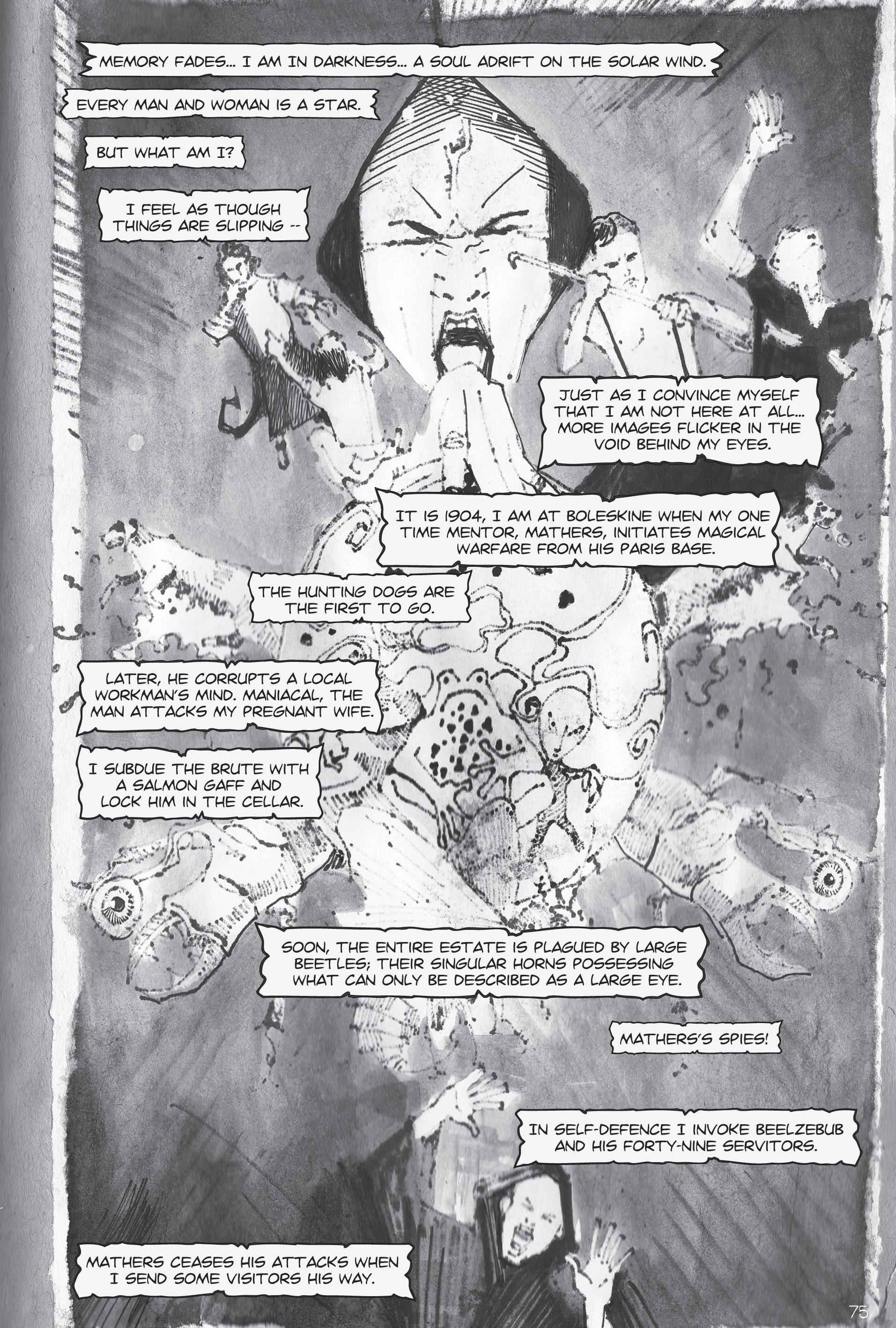 Read online Aleister Crowley: Wandering the Waste comic -  Issue # TPB - 84