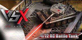 Vs Tank R VSTANK 1/24 Remote Control Infra Red & AirSoft Tank: VSTANK X 1/72 ...