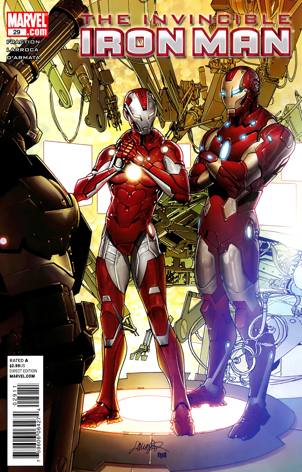 Read online The Invincible Iron Man (2008) comic -  Issue #29 - 1