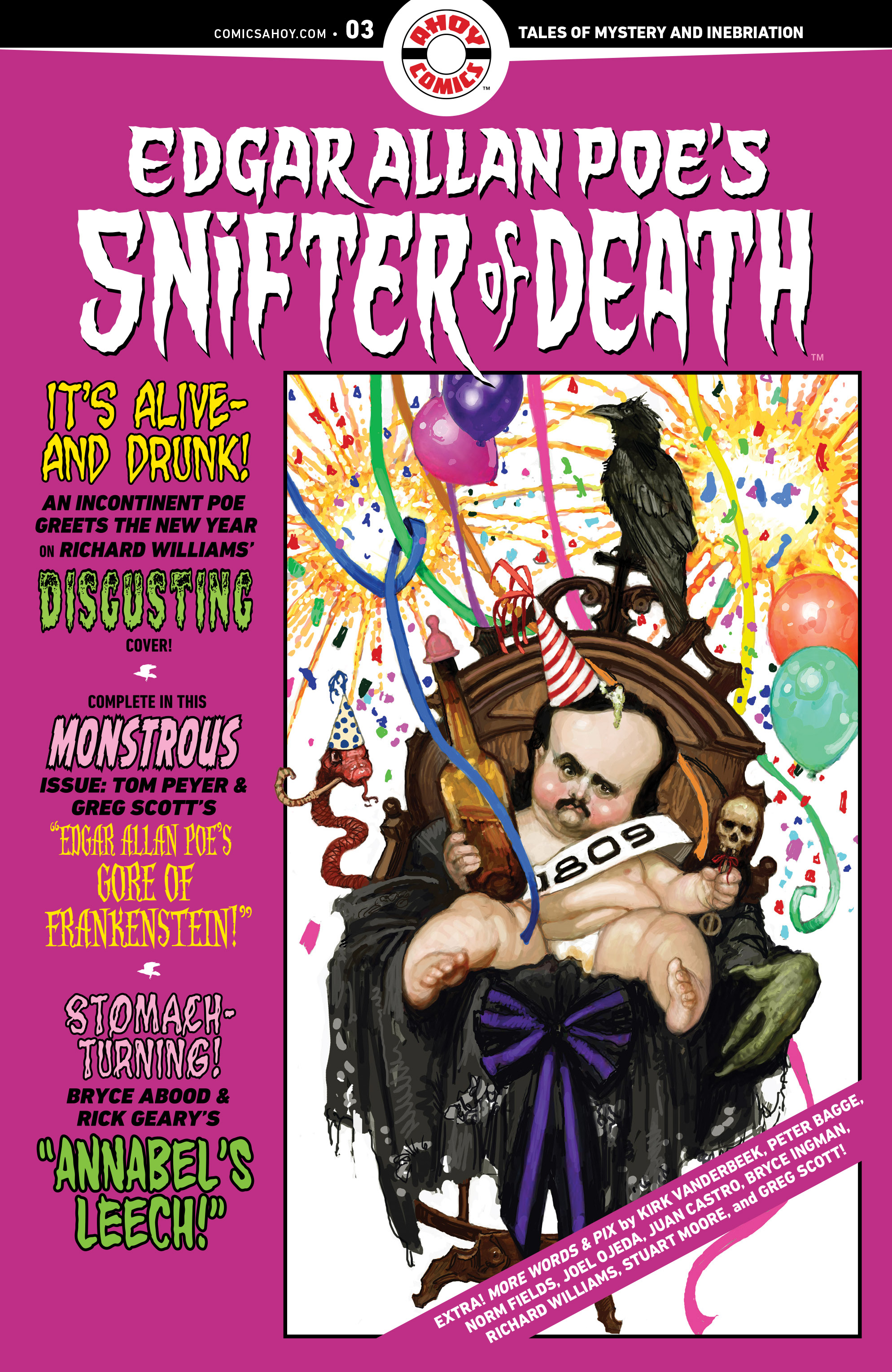 Read online Edgar Allan Poe's Snifter of Death comic -  Issue #3 - 1