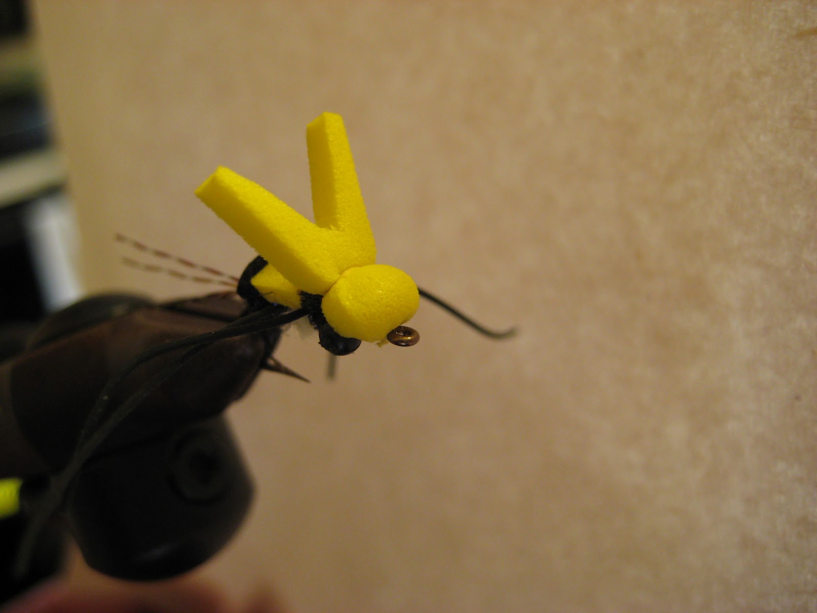 Fly Fishing & Tying Obsessed Foam Bumble Bee