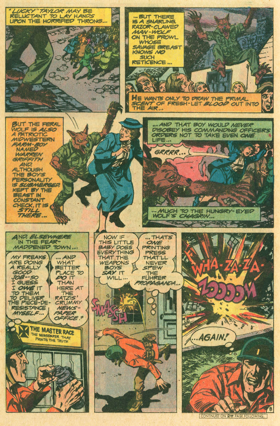 Read online Weird War Tales (1971) comic -  Issue #105 - 12
