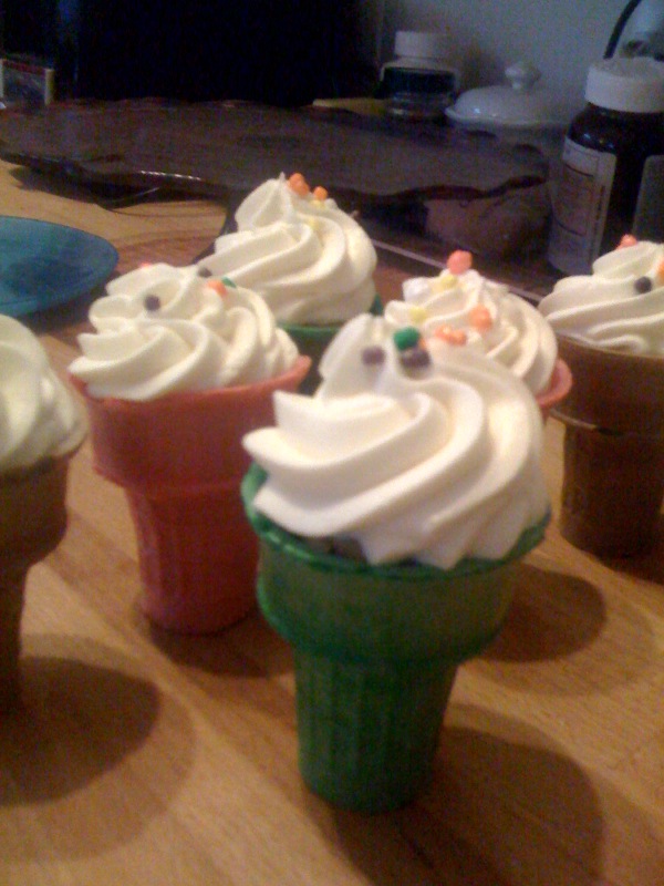 Zum Yums Funfetti Cupcake Cones