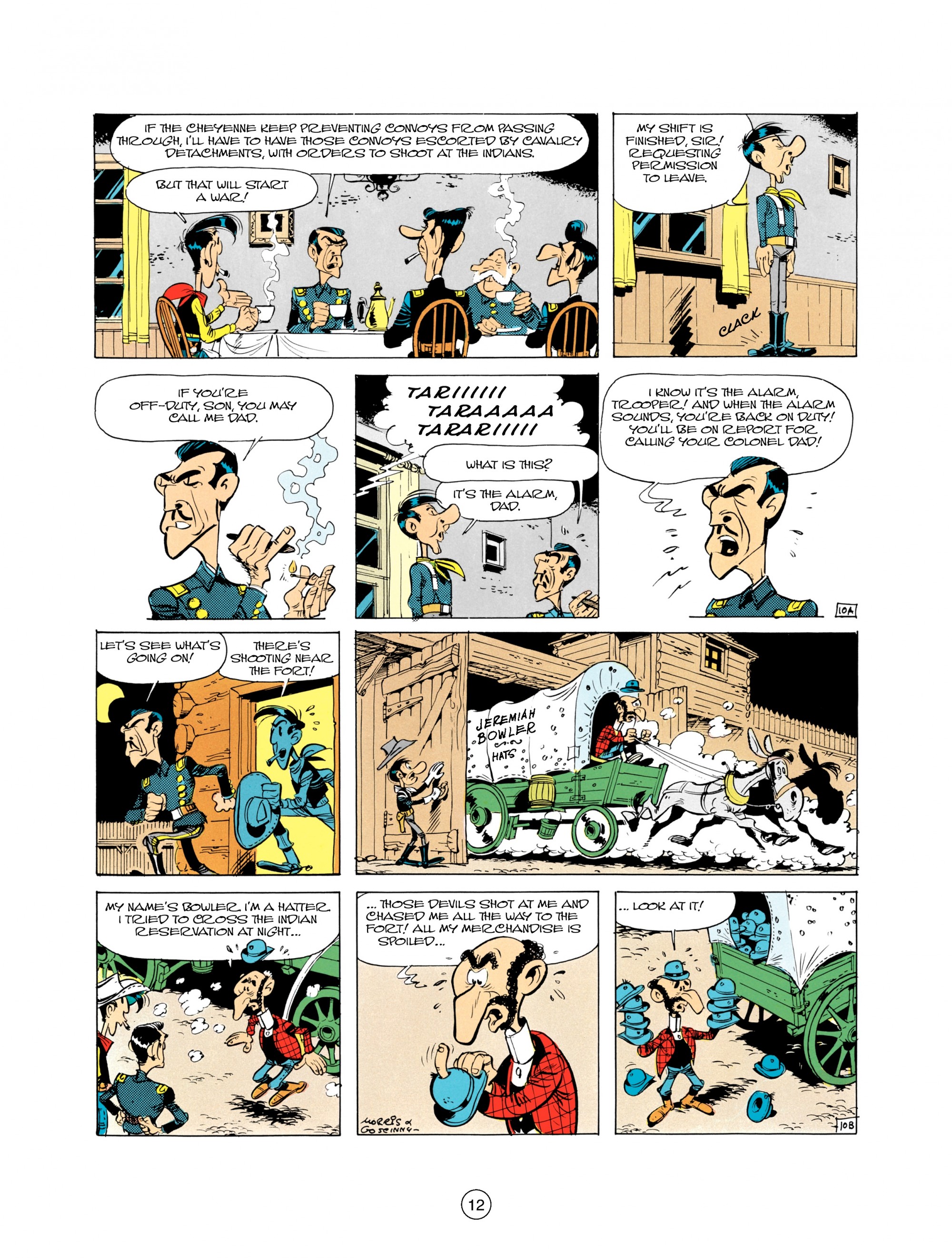Read online A Lucky Luke Adventure comic -  Issue #21 - 12