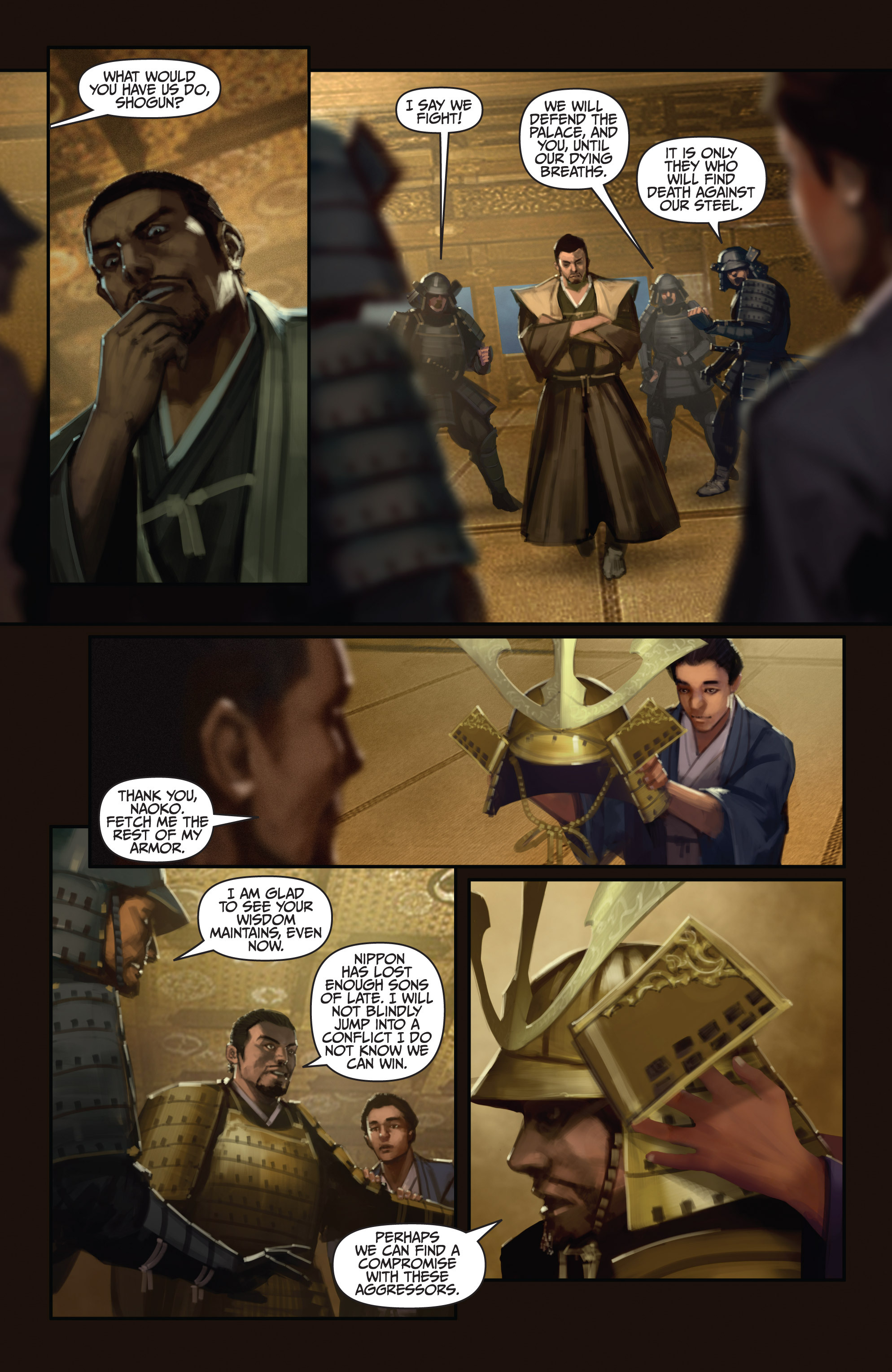 Read online Bushido: The Way of the Warrior comic -  Issue #5 - 5