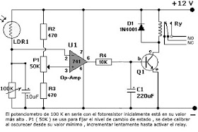 Interruptor Crepuscular con Amplificador Operacional - Electrónica Unicrom