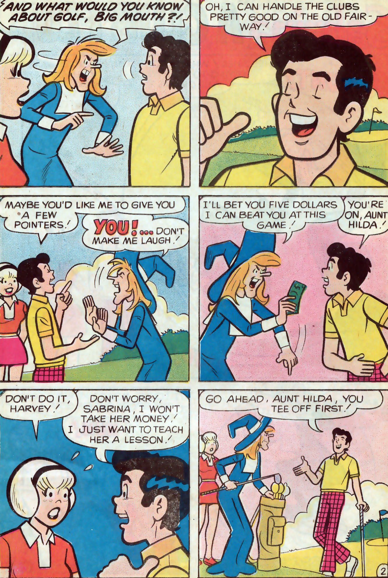 Read online Archie's TV Laugh-Out comic -  Issue #42 - 21