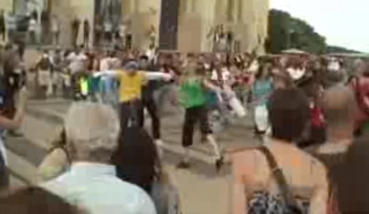 Flashmob Michael Jackson Paris