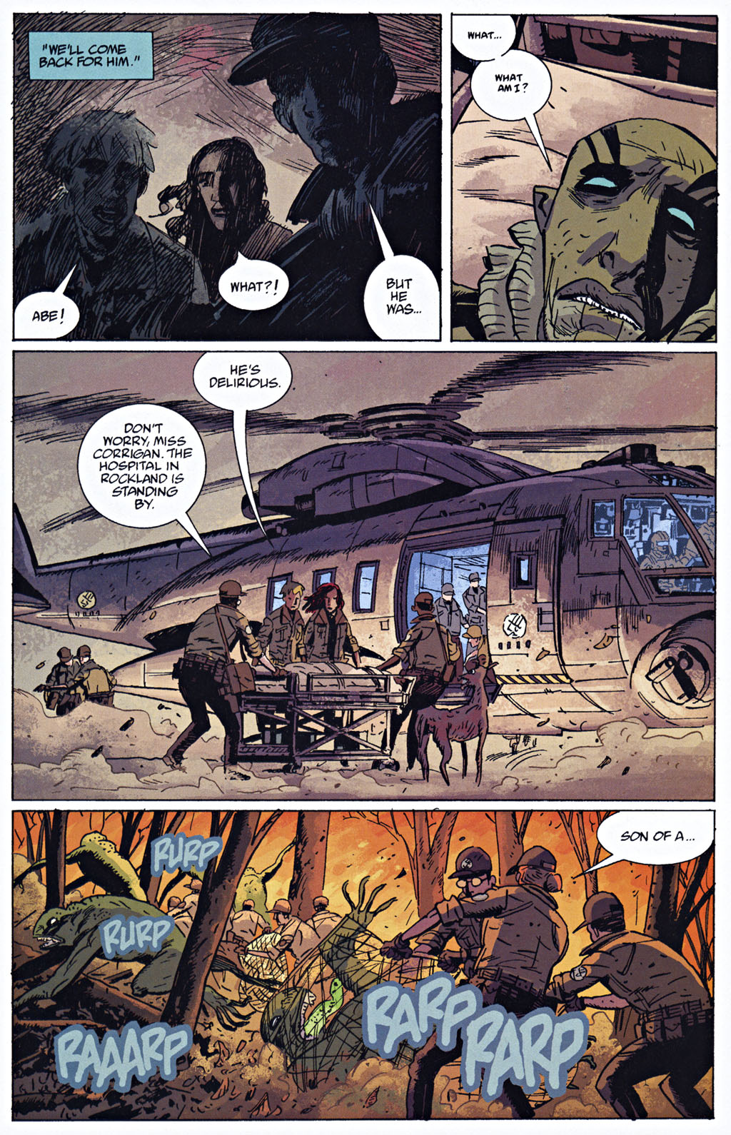 Read online B.P.R.D., Plague of Frogs comic -  Issue #5 - 24