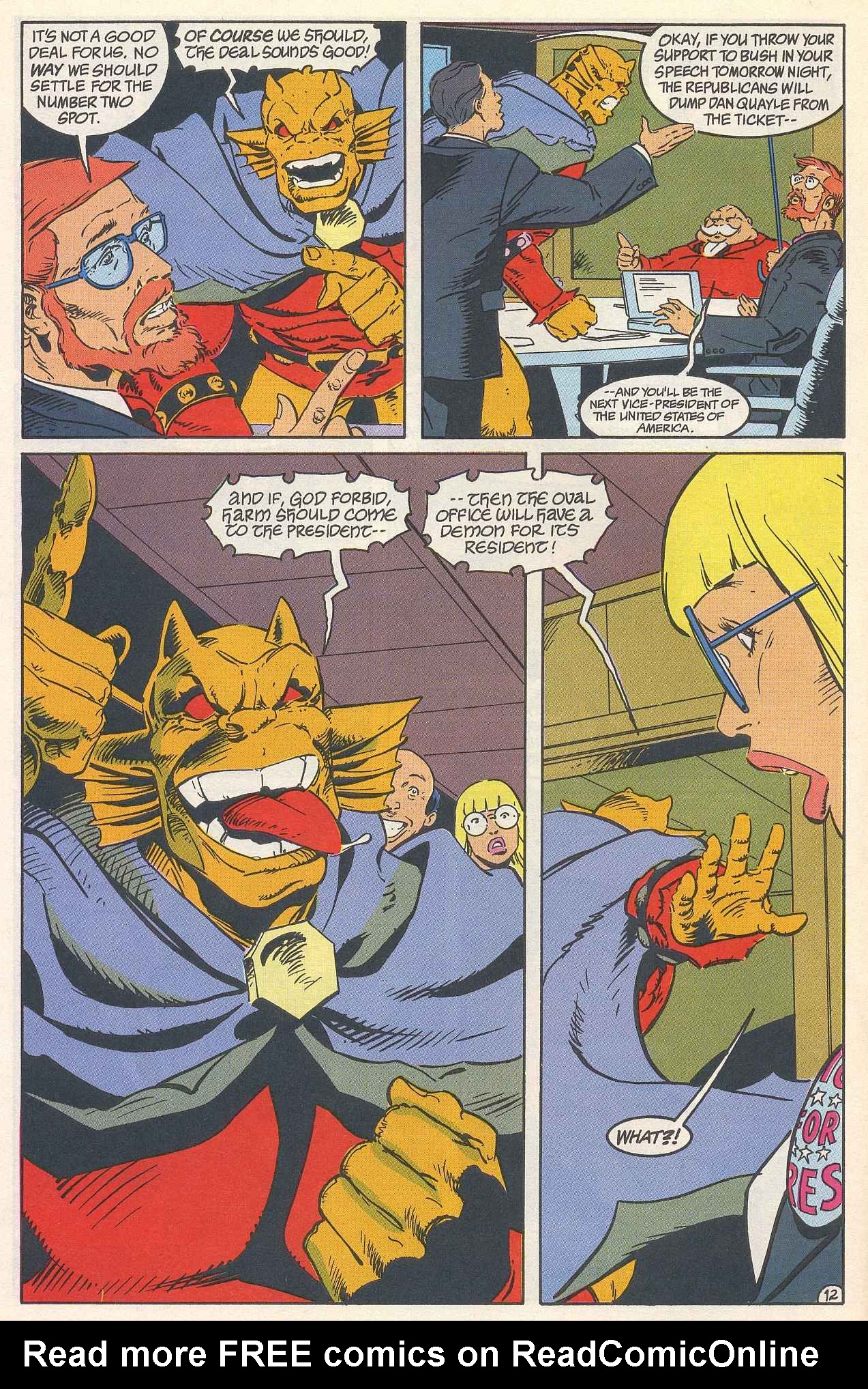 Read online The Demon (1990) comic -  Issue #29 - 13