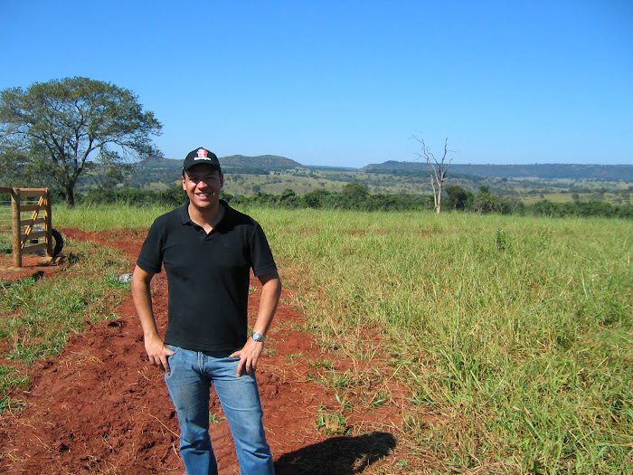 Feliz na Fazenda, olha que céu....