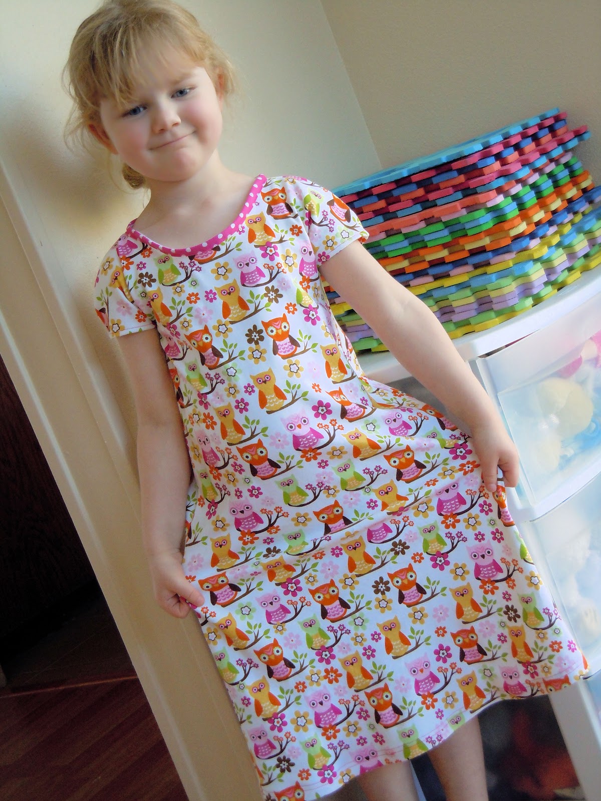 Easy Stretch Dress Tutorial Naturally Creative Mama