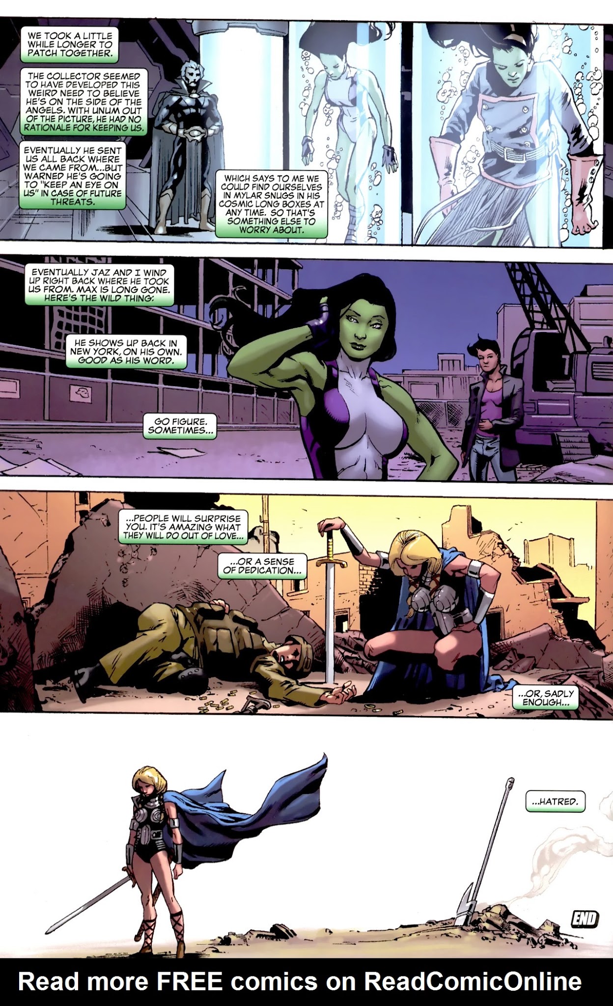 Read online She-Hulk: Cosmic Collision comic -  Issue # Full - 40