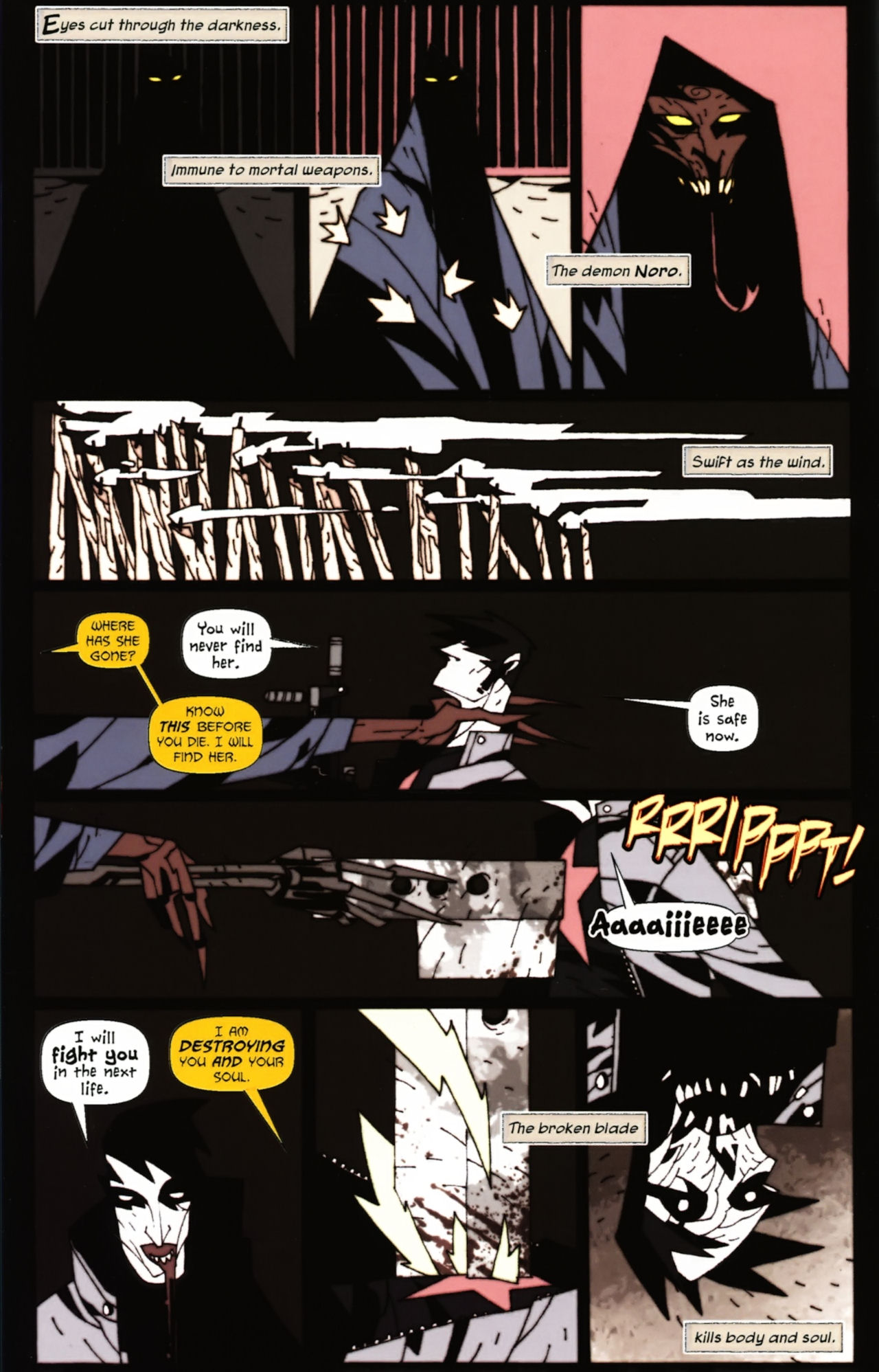 Read online Claw & Fang comic -  Issue #1 - 28