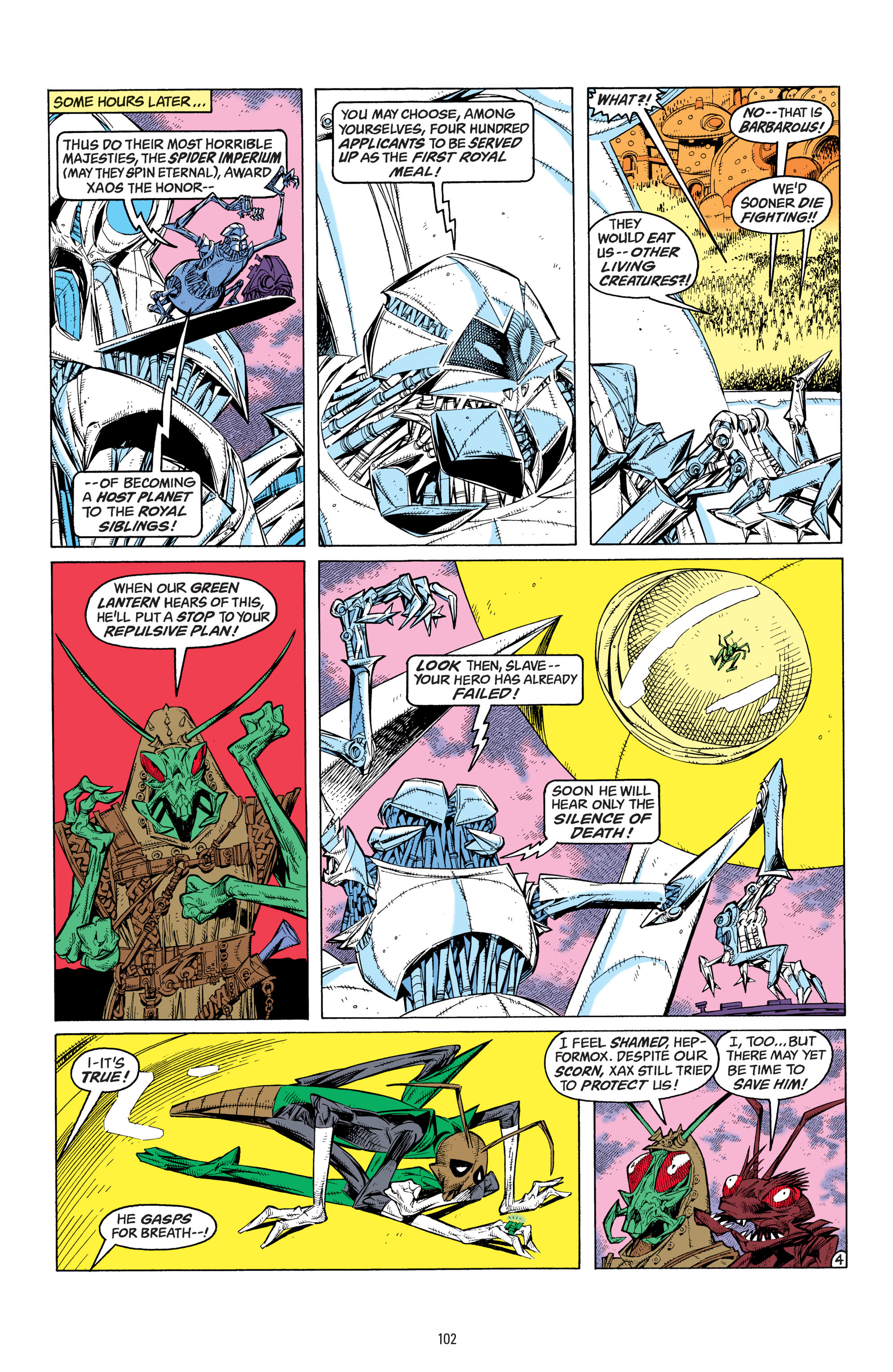 Read online Tales of the Green Lantern Corps comic -  Issue # _TPB 2 - 101