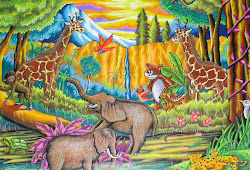 35 Gambar Sketsa Flora Dan Fauna Berwarna Terlengkap Koleksi Gambar Sketsa Terlengkap
