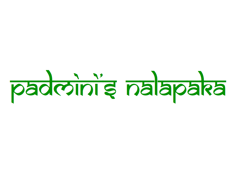 PADMINI'S NALAPAKA- VEGETARIAN DISHES