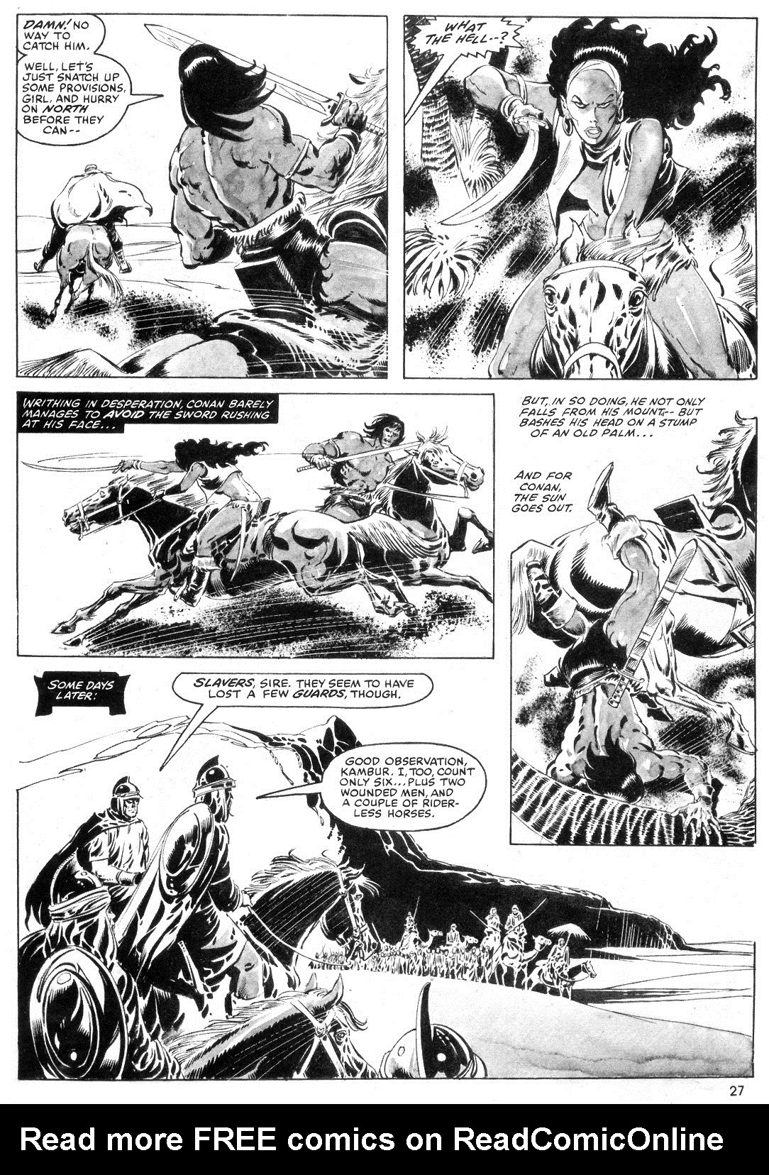 Read online The Savage Sword Of Conan comic -  Issue #55 - 27