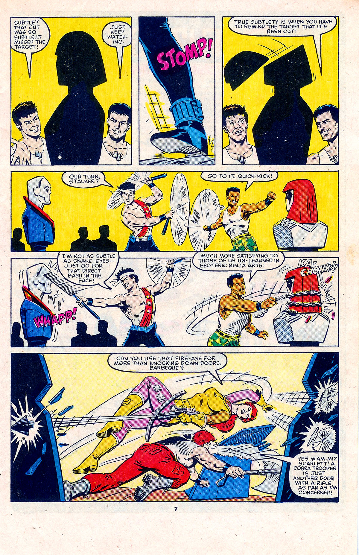 Read online G.I. Joe: A Real American Hero comic -  Issue #52 - 8