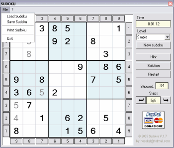 Δωρεάν Sudoku για PC