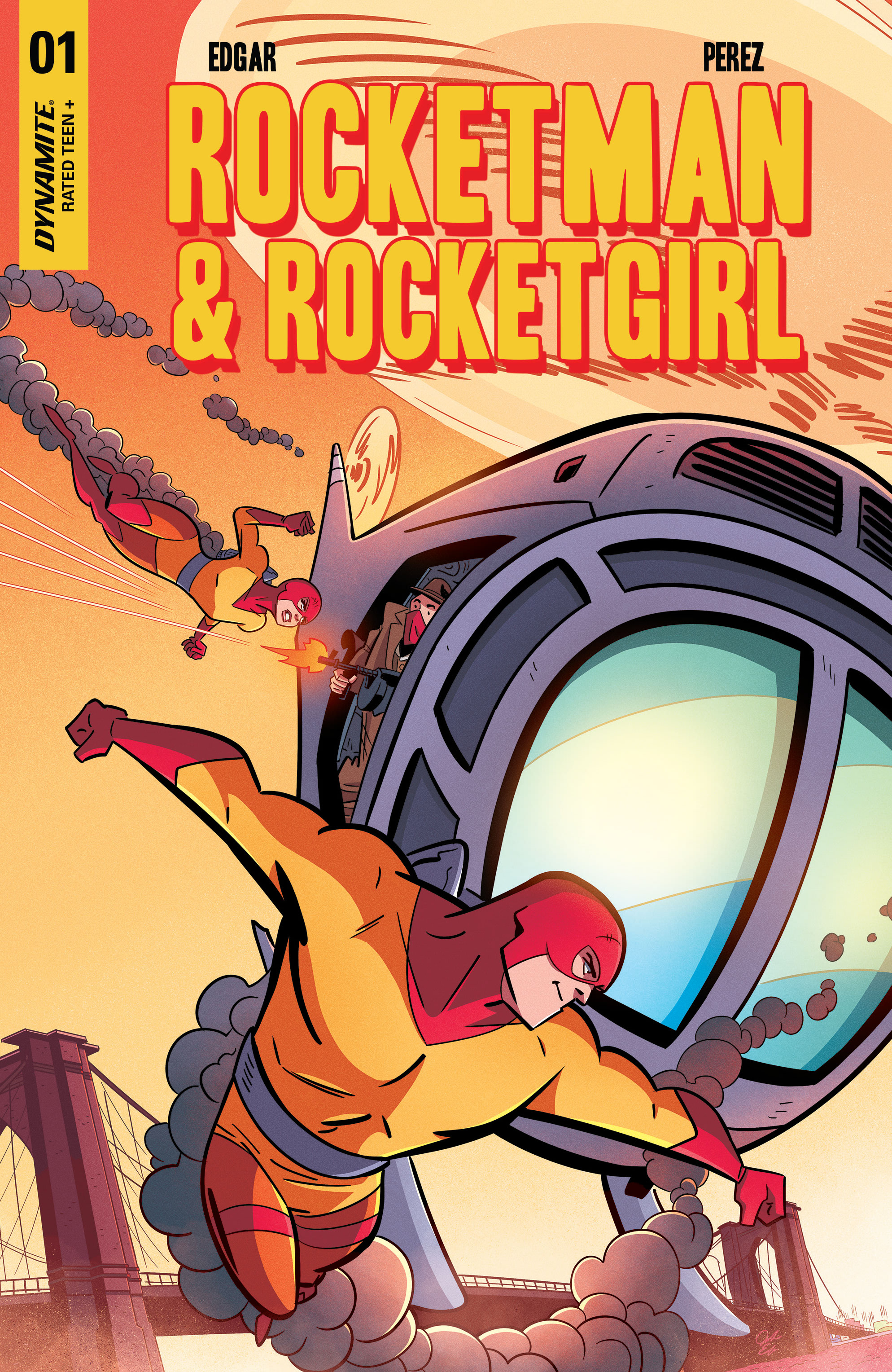 Read online Rocketman and Rocketgirl comic -  Issue # Full - 2