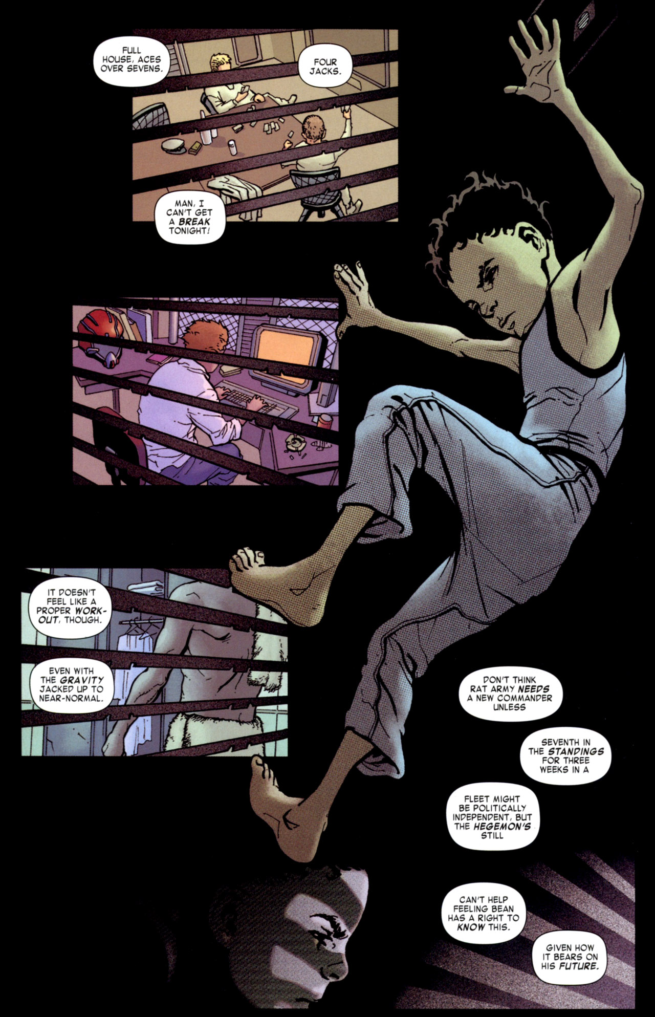 Read online Ender's Shadow: Battle School comic -  Issue #4 - 21