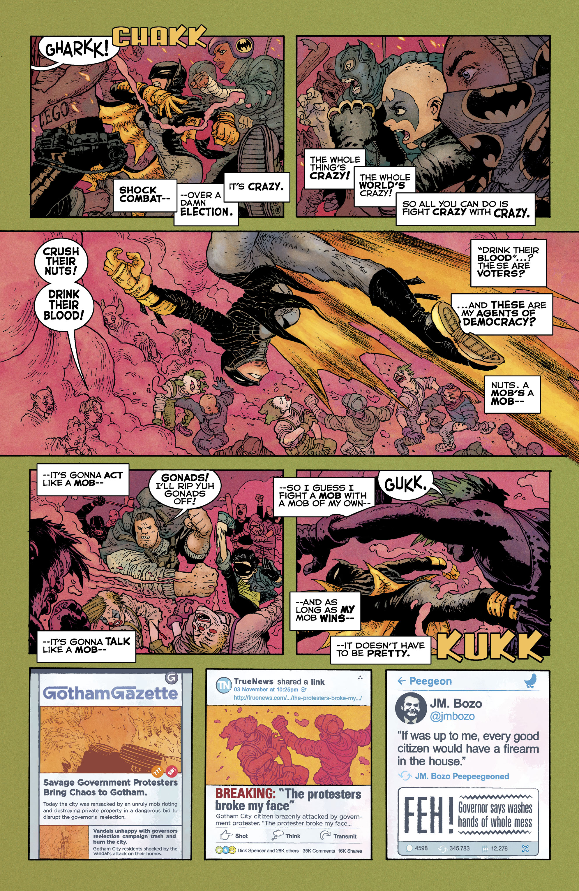Read online Dark Knight Returns: The Golden Child comic -  Issue # Full - 10