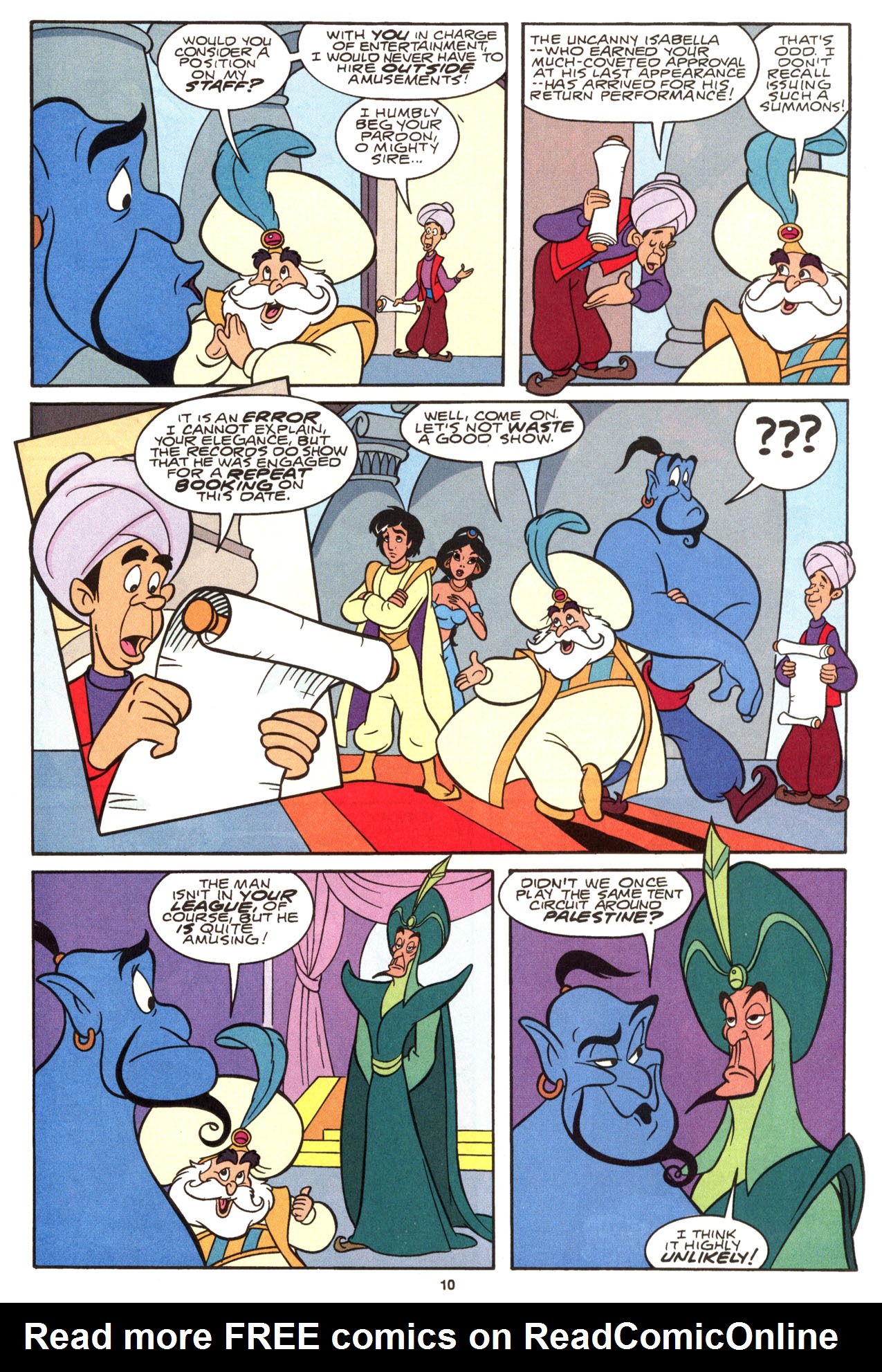 Read online The Return of Disney's Aladdin comic -  Issue #2 - 13