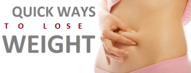 quick ways to lose weight
