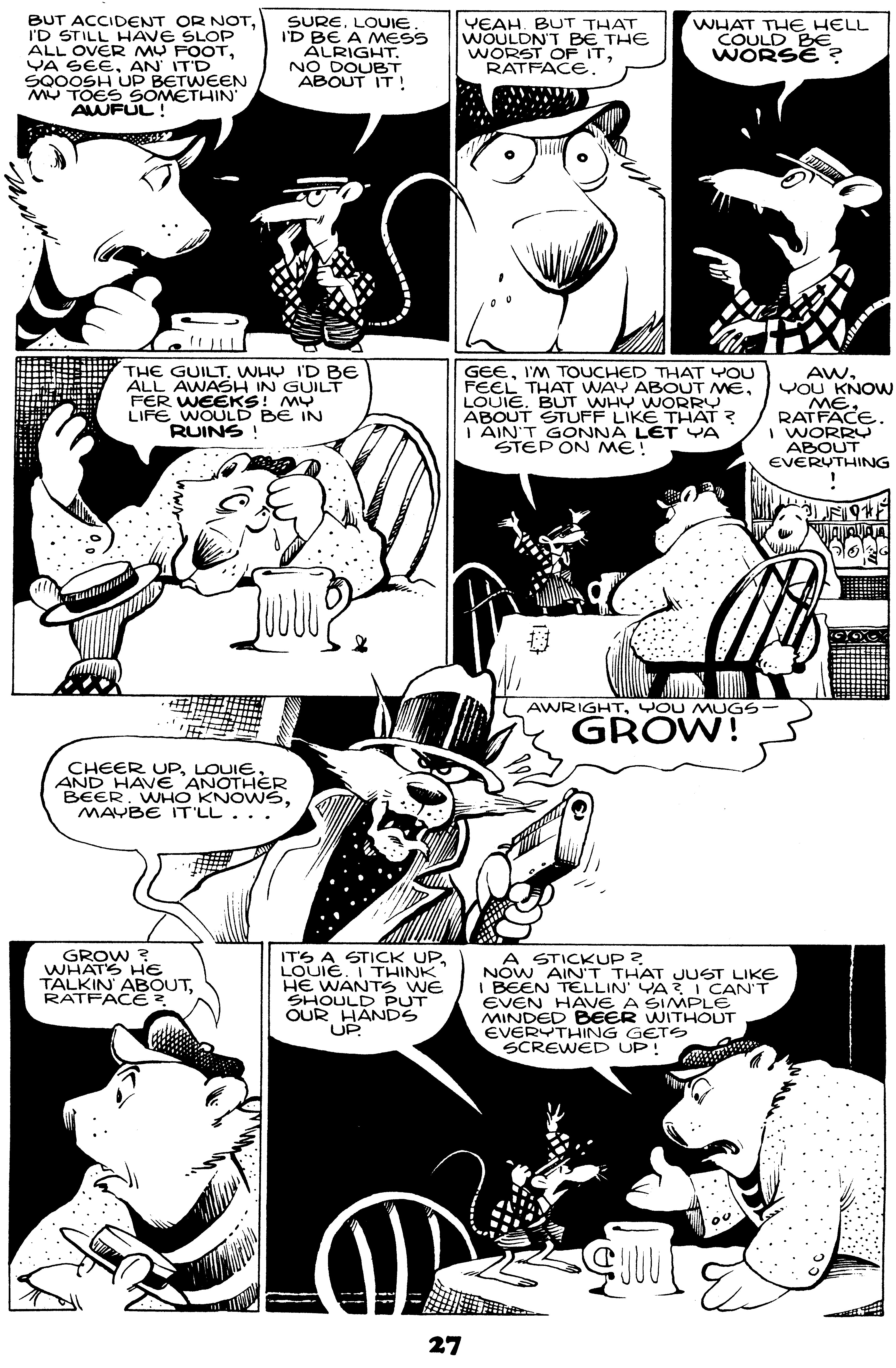 Read online Critters comic -  Issue #20 - 29