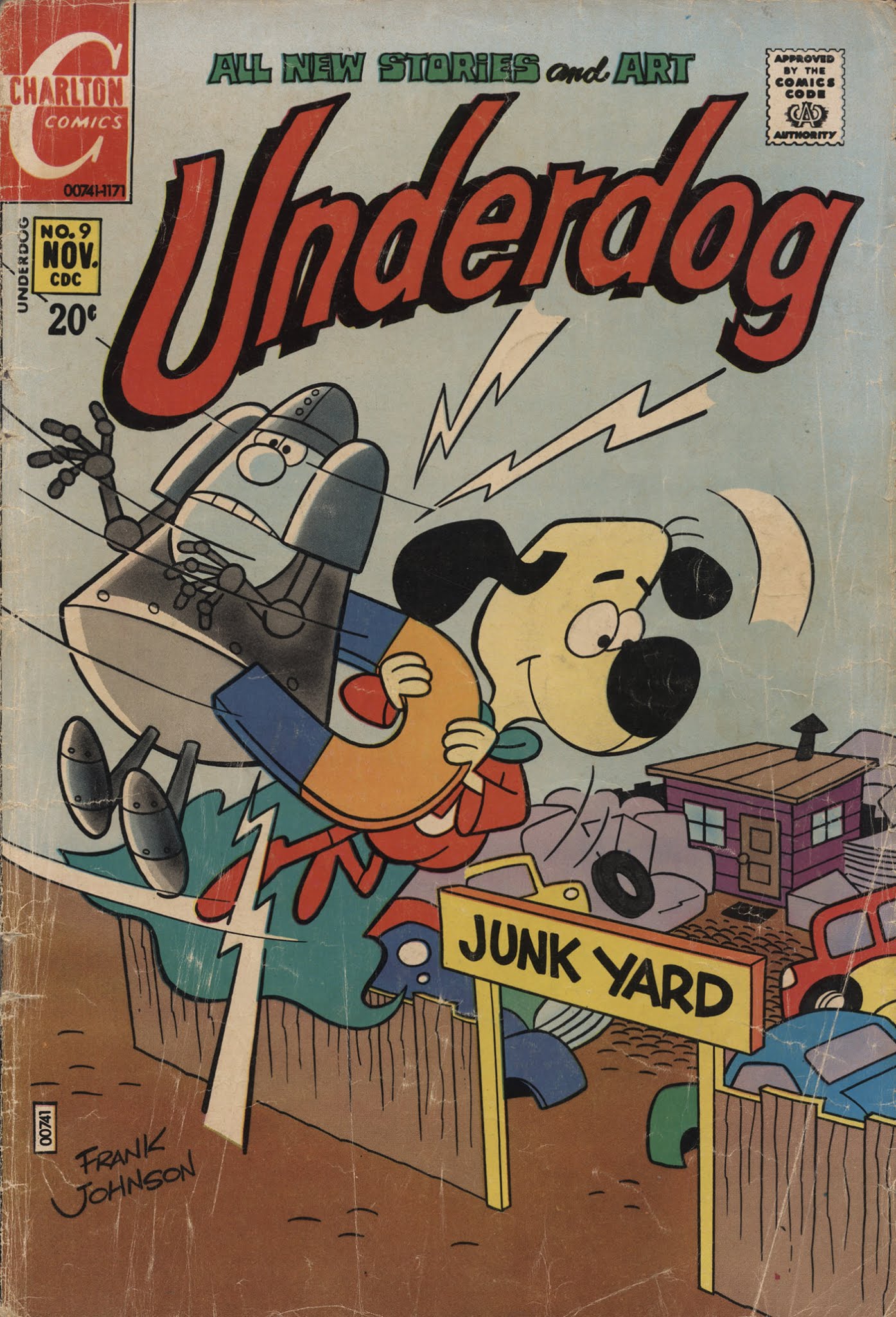 Read online Underdog (1970) comic -  Issue #9 - 1