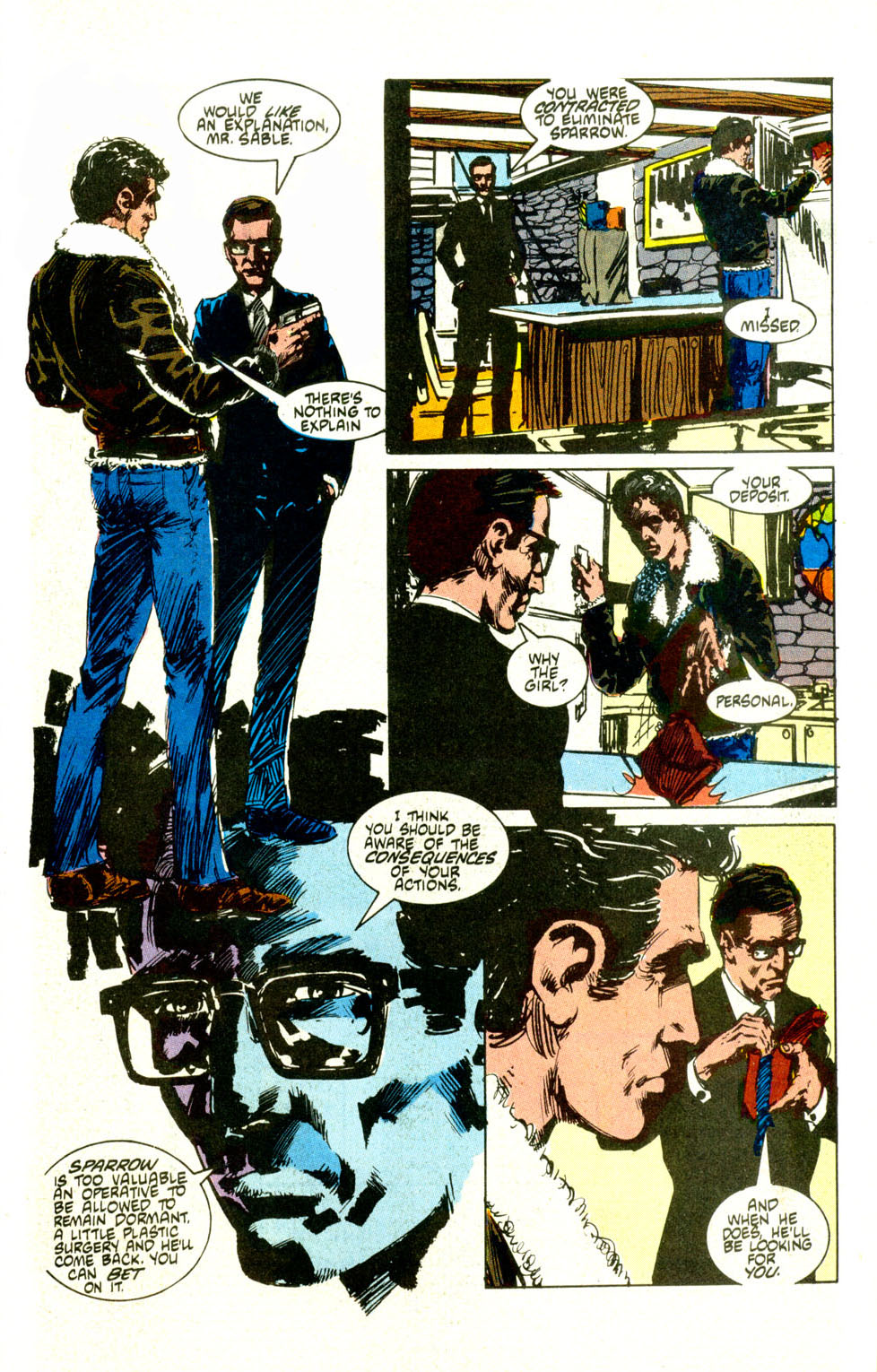 Read online Jon Sable, Freelance comic -  Issue #25 - 11