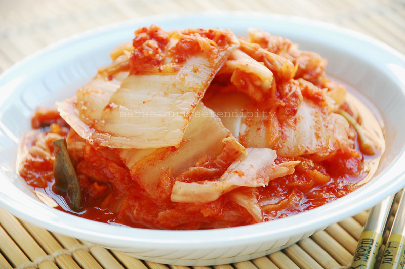 Sense &amp; Serendipity: Napa Cabbage Kimchi