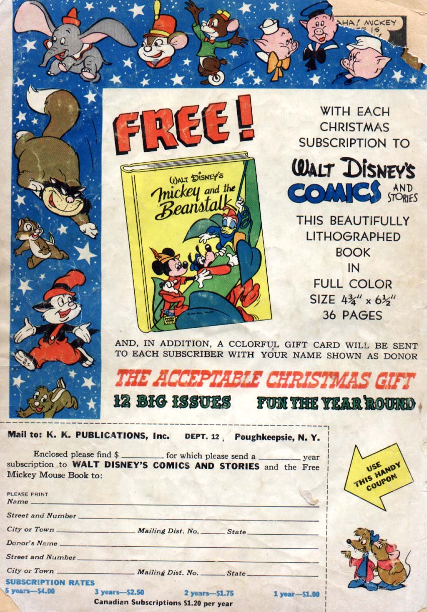 Read online Walt Disney's Comics and Stories comic -  Issue #135 - 36
