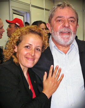 Margarete e Presidente Lula