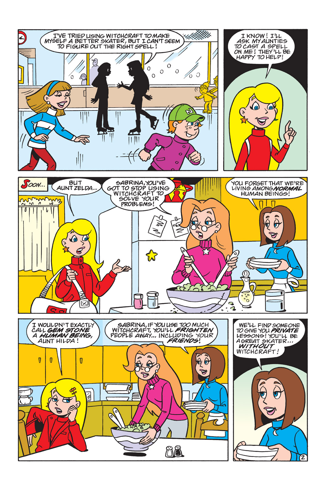 Read online Sabrina the Teenage Witch (2000) comic -  Issue #15 - 15