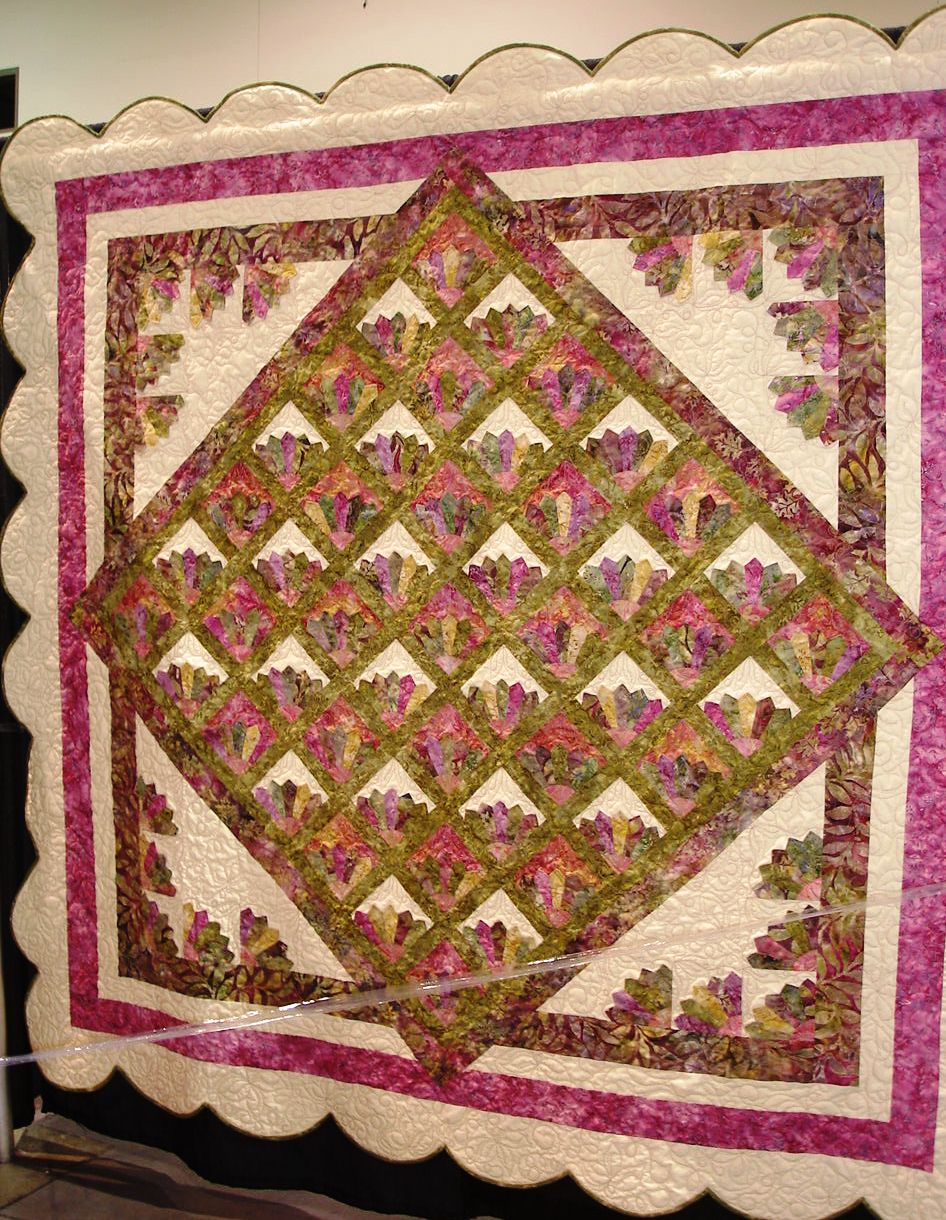The Scrappy Appleyard Back from our San Diego Quilt Show