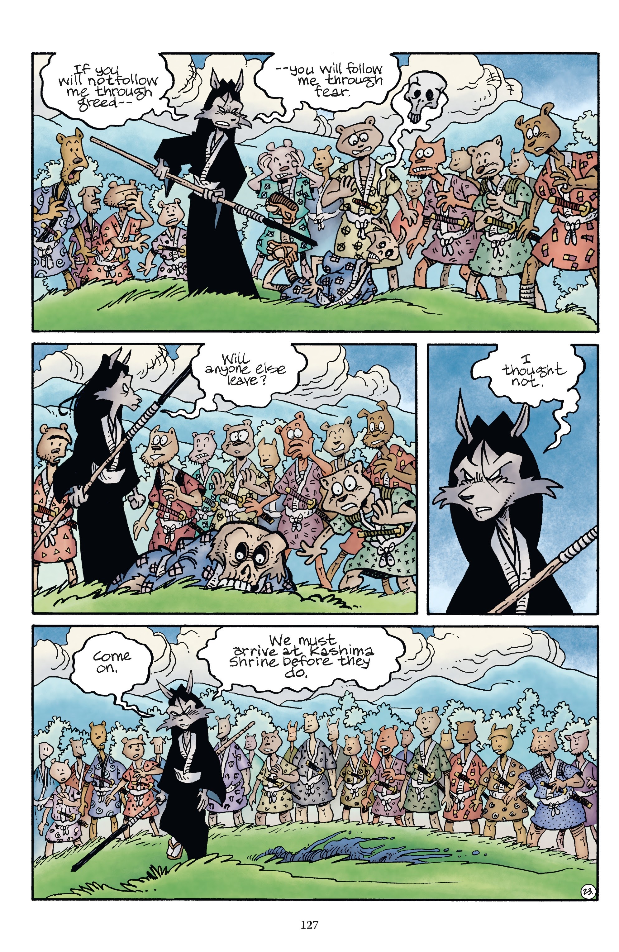 Read online Usagi Yojimbo/Teenage Mutant Ninja Turtles: The Complete Collection comic -  Issue # TPB (Part 2) - 20