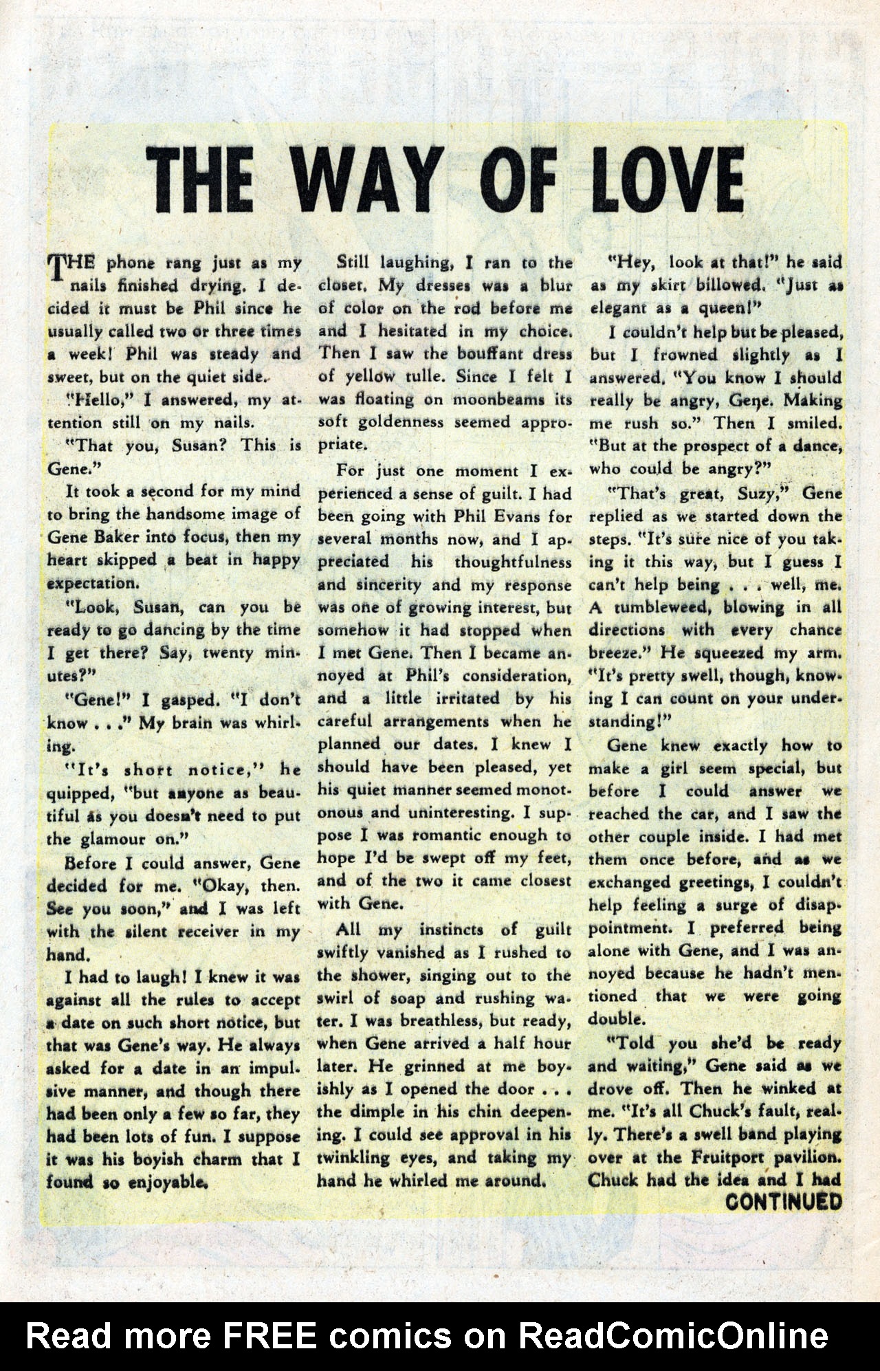 Read online Love Romances comic -  Issue #85 - 8